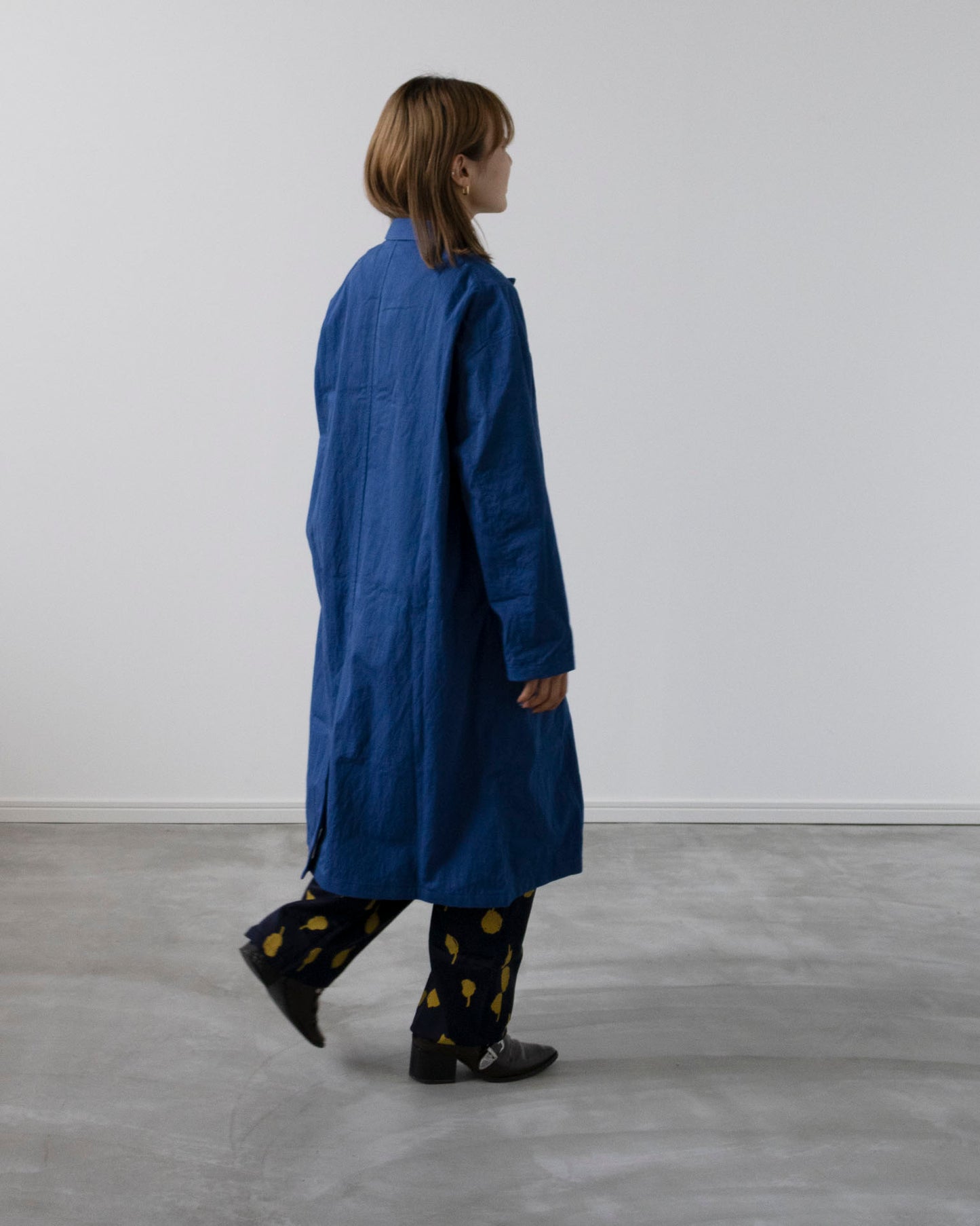 【Kit】Work coat - Clay コットンナイロンギャバ -