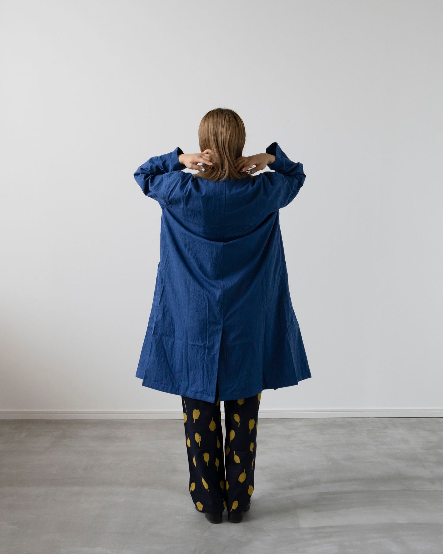 【Kit】Work coat - Clay コットンナイロンギャバ -