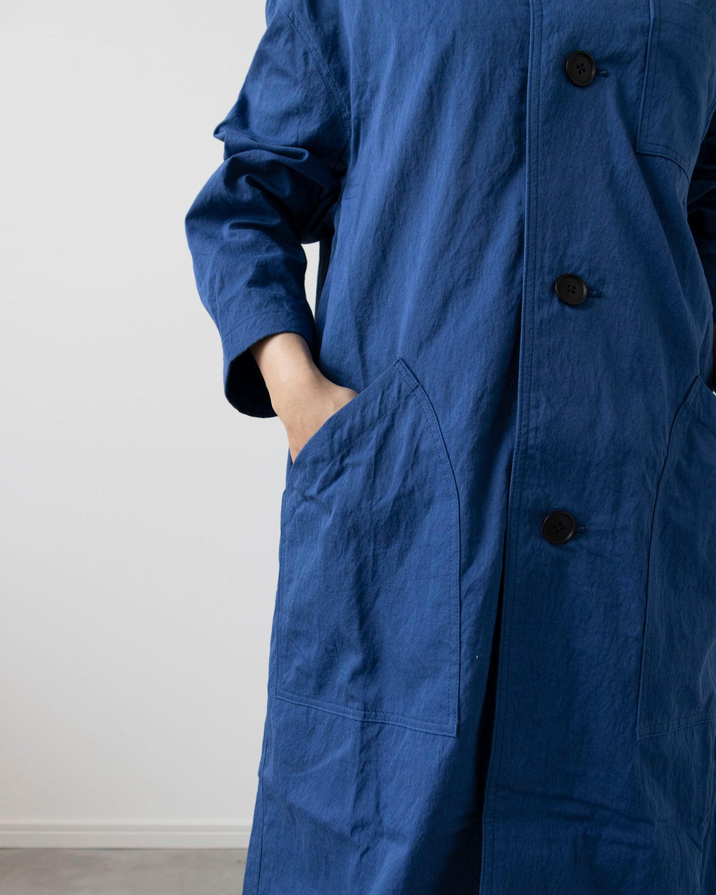 【Kit】Work coat - Clay コットンナイロンギャバ -