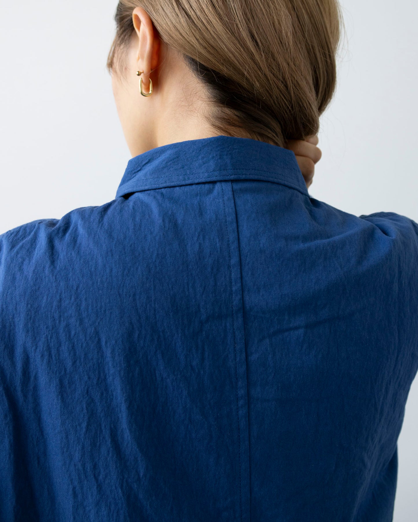 【Kit】Work coat - Clay コットンナイロンギャバ -