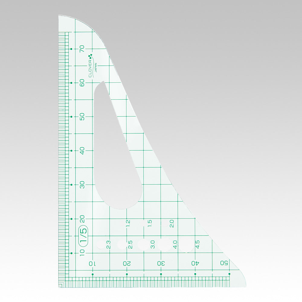方眼三角縮尺 1/5