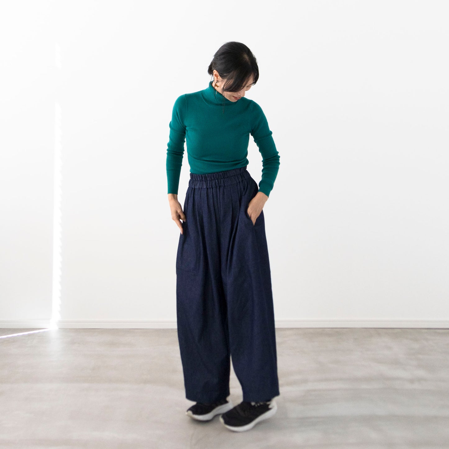 【Kit】Barrel pants -S&T select. Tom デニム-