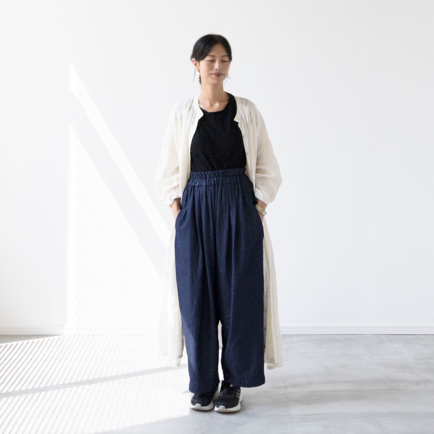 【Kit】Barrel pants -S&T select. Tom デニム-