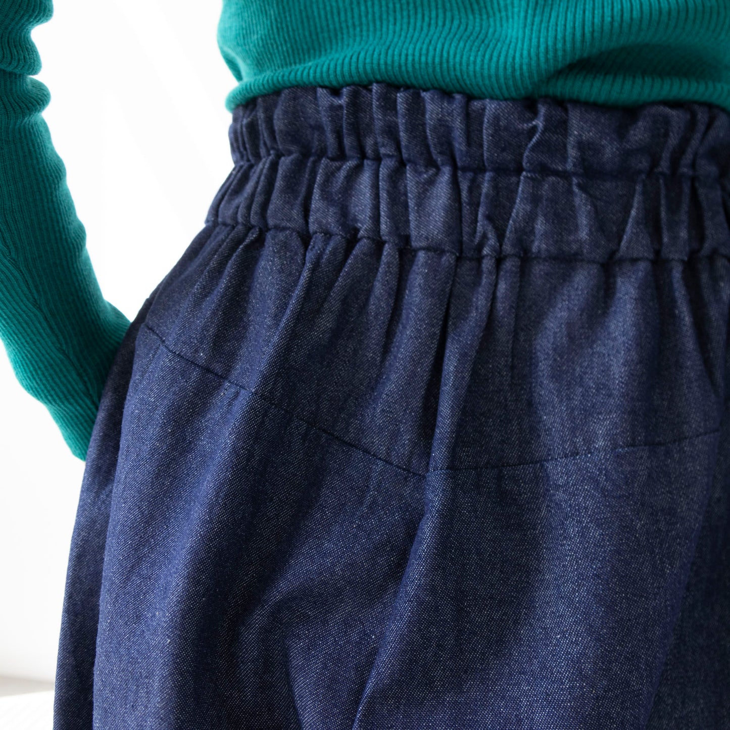 【Kit】Barrel pants -S&T select. Tom デニム-