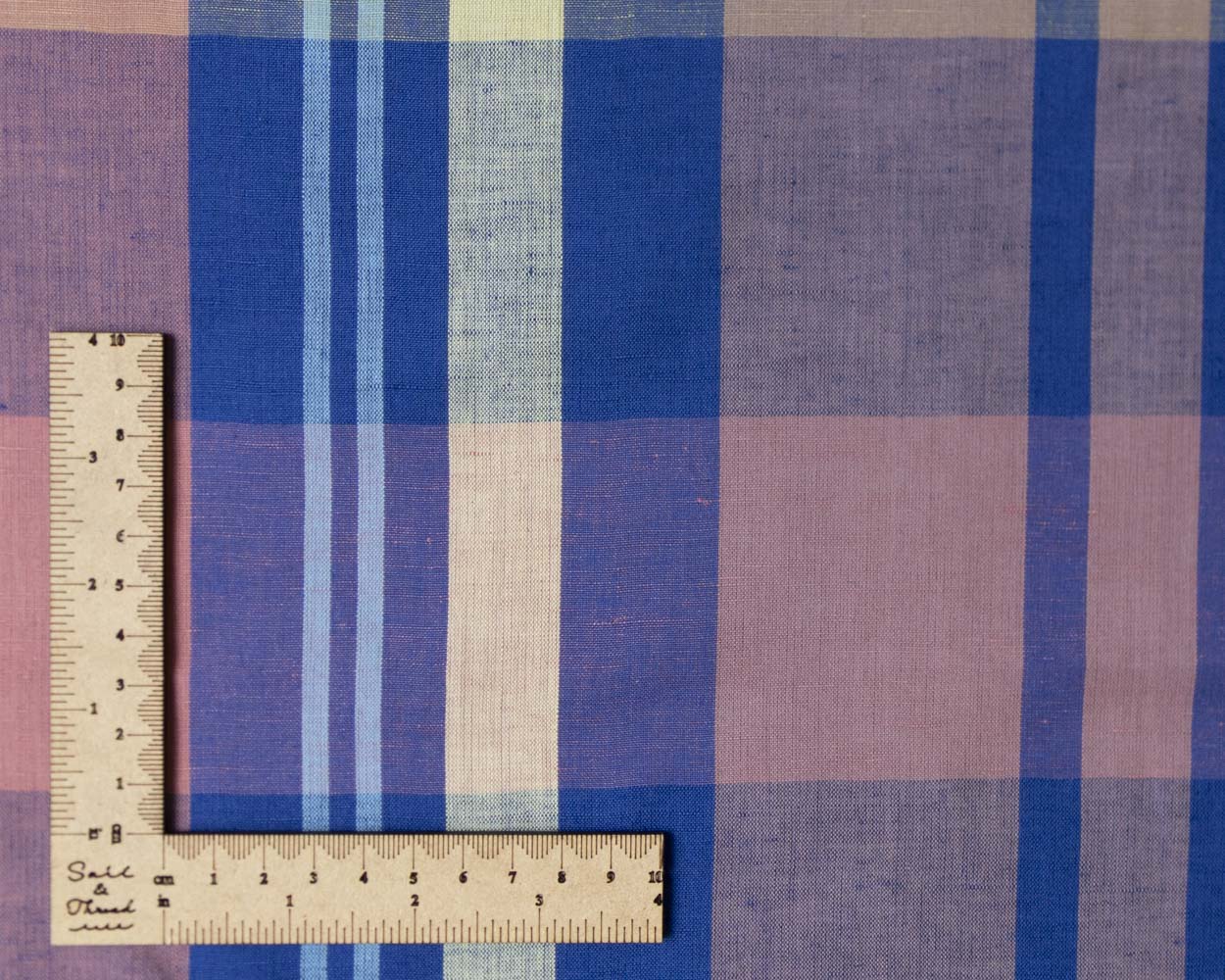 Cotton/Linen Check