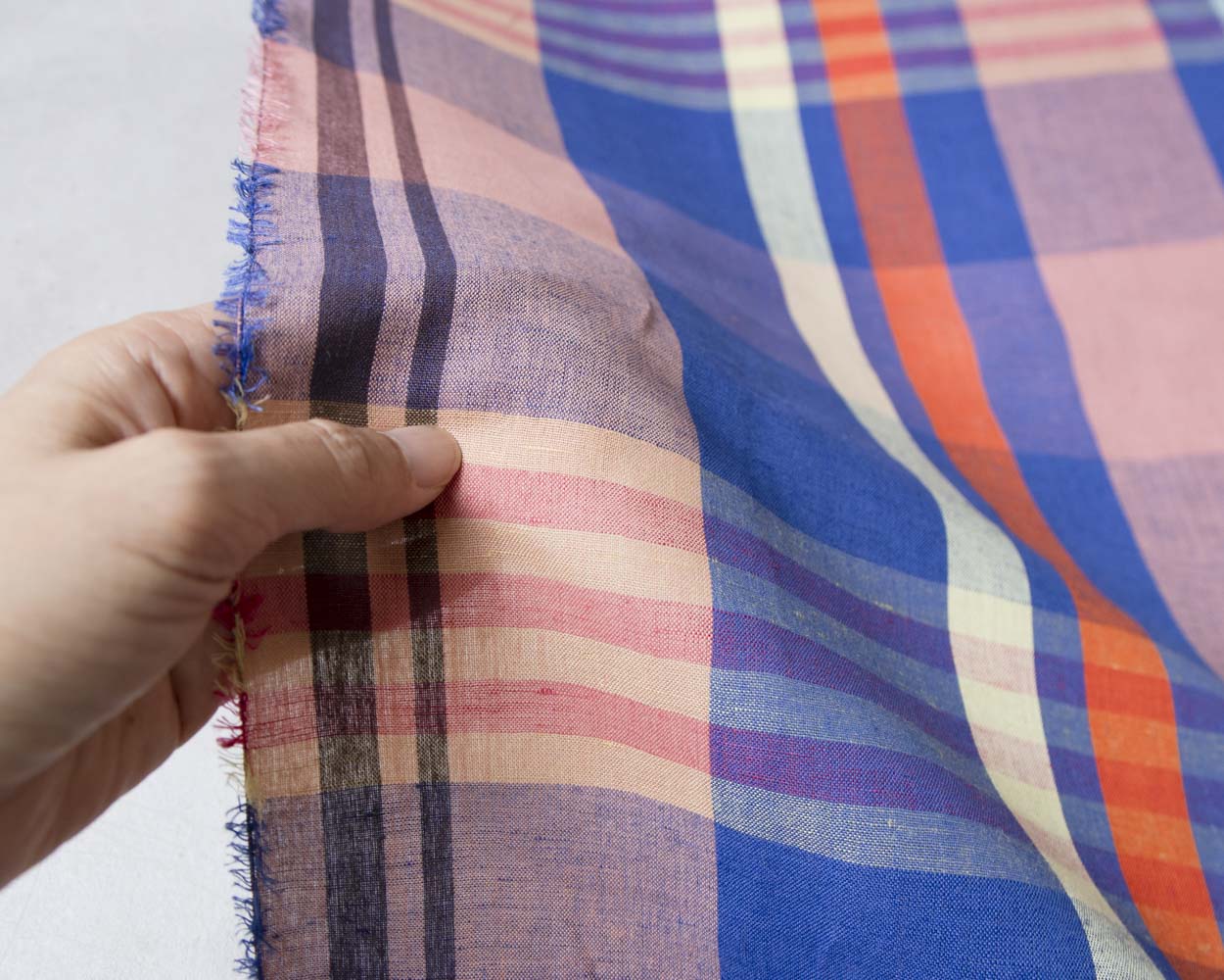 Cotton/Linen Check