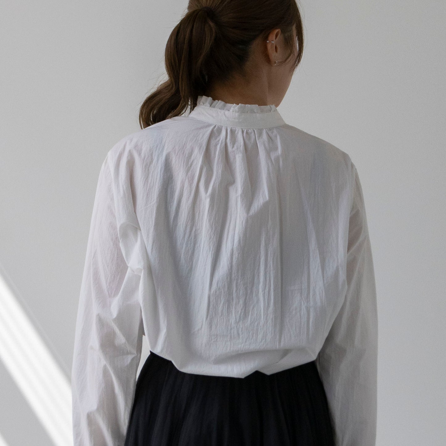 【Kit】Frill Shirt - Paper タイプライター -