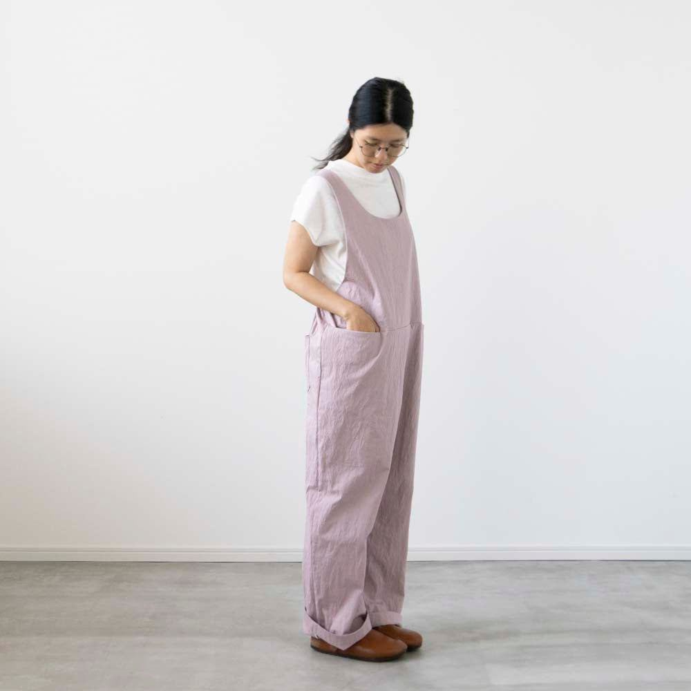 【Kit】Front Pocket Overall - Clay -