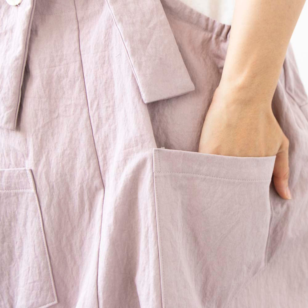 【Kit】Front Pocket Overall - Clay -