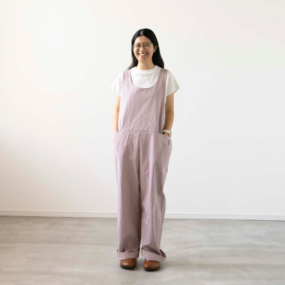 【Kit】Front Pocket Overall - Clay -