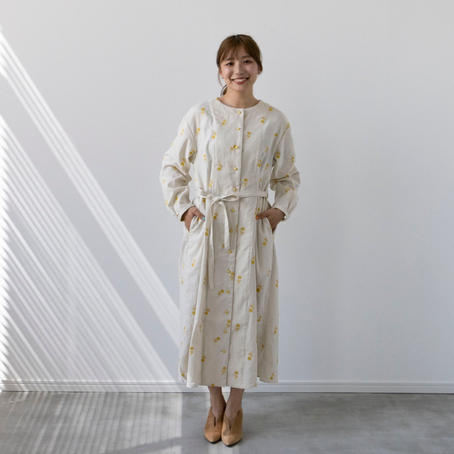 【Kit】Front open one-piece - Garden -