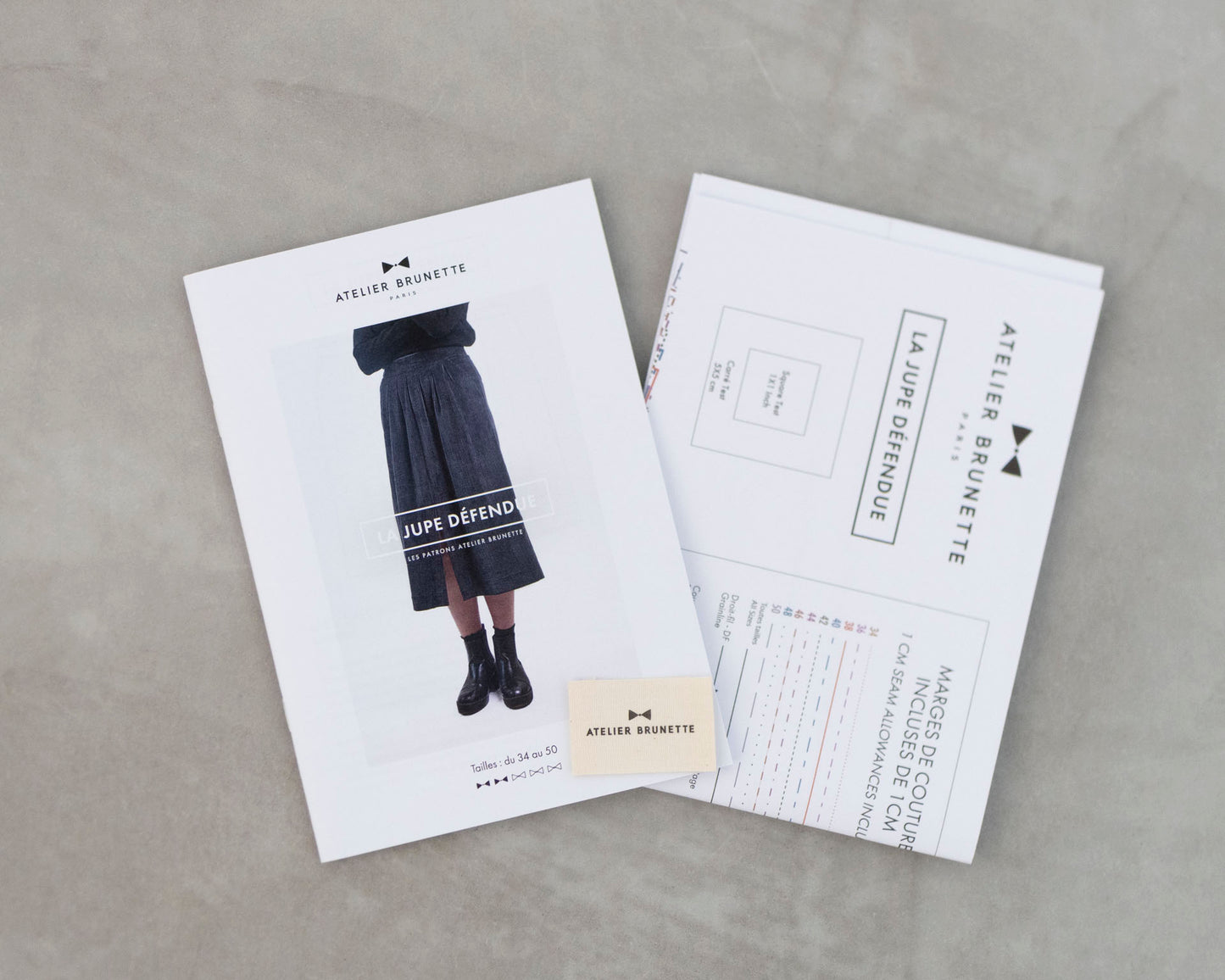 【Printed pattern】Jupe Defendue