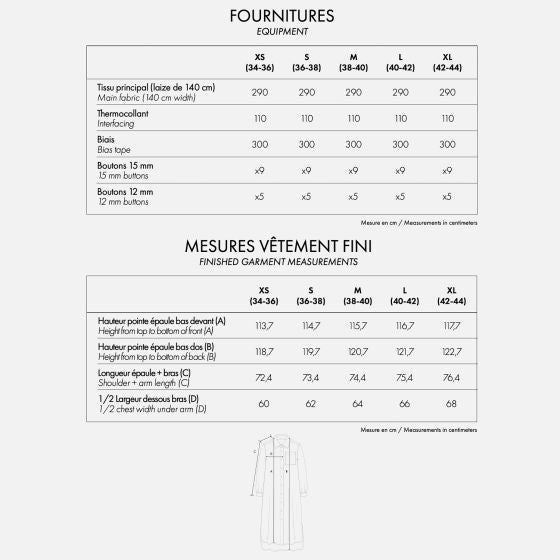 【Printed pattern】Robe Chemise