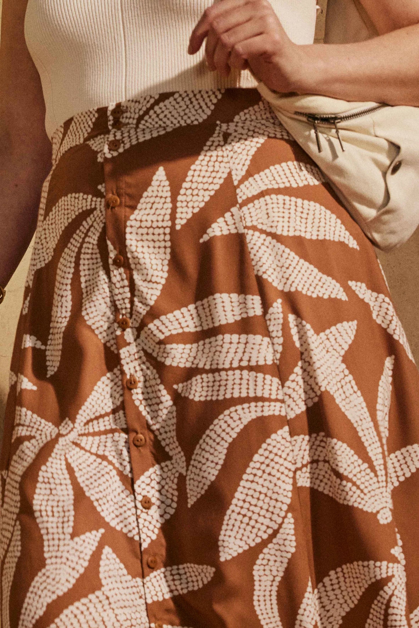 【Printed pattern】LA Jupe