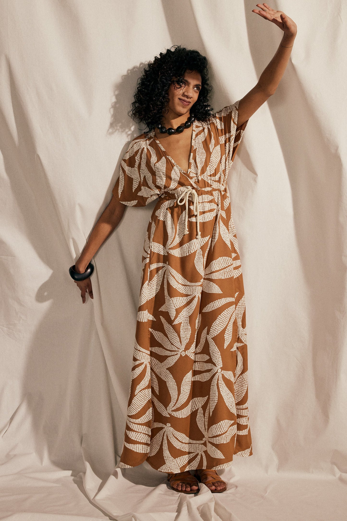 【Printed pattern】La Robe Butterfly