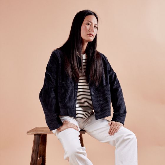 【Printed pattern】La Veste