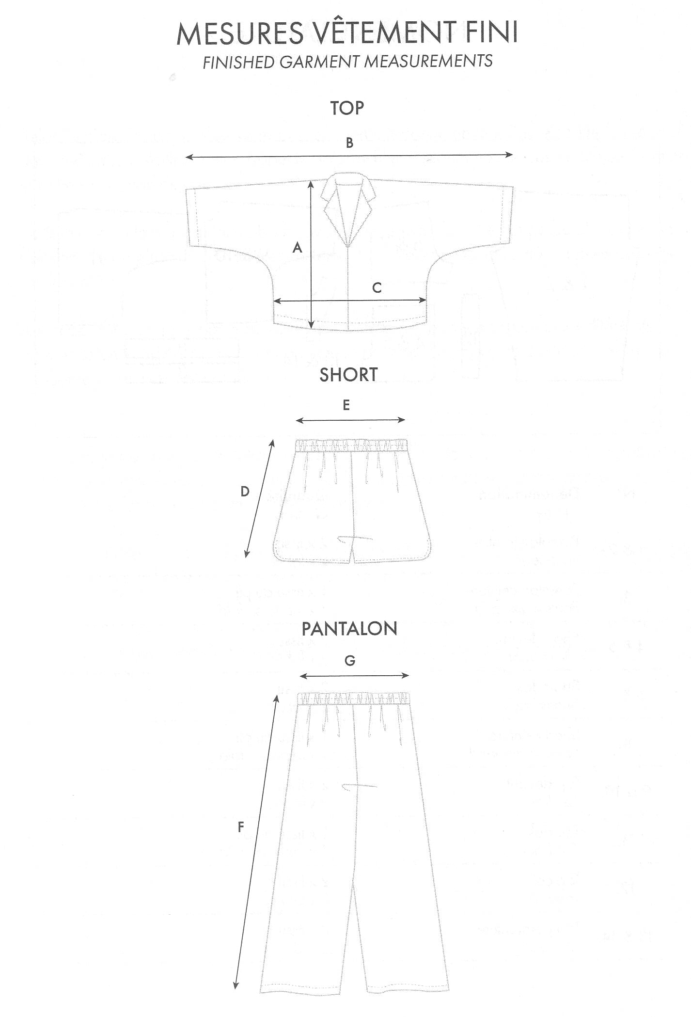【Printed pattern】Le Pyjama