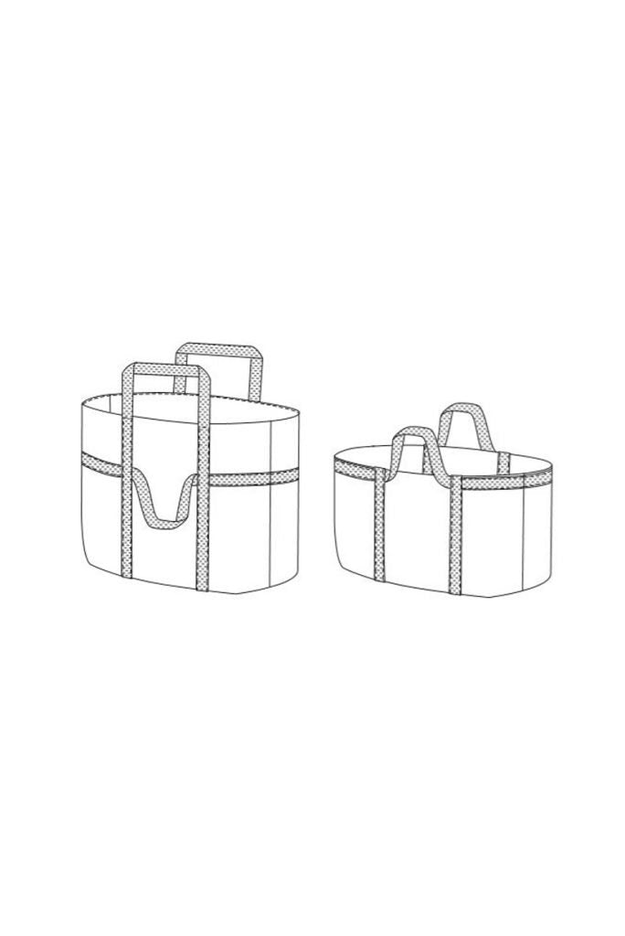 【PDF pattern】The One and a Half Bag