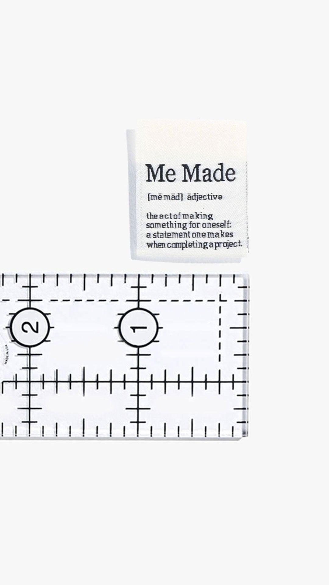 【織りネームラベル】- Me Made Definition -