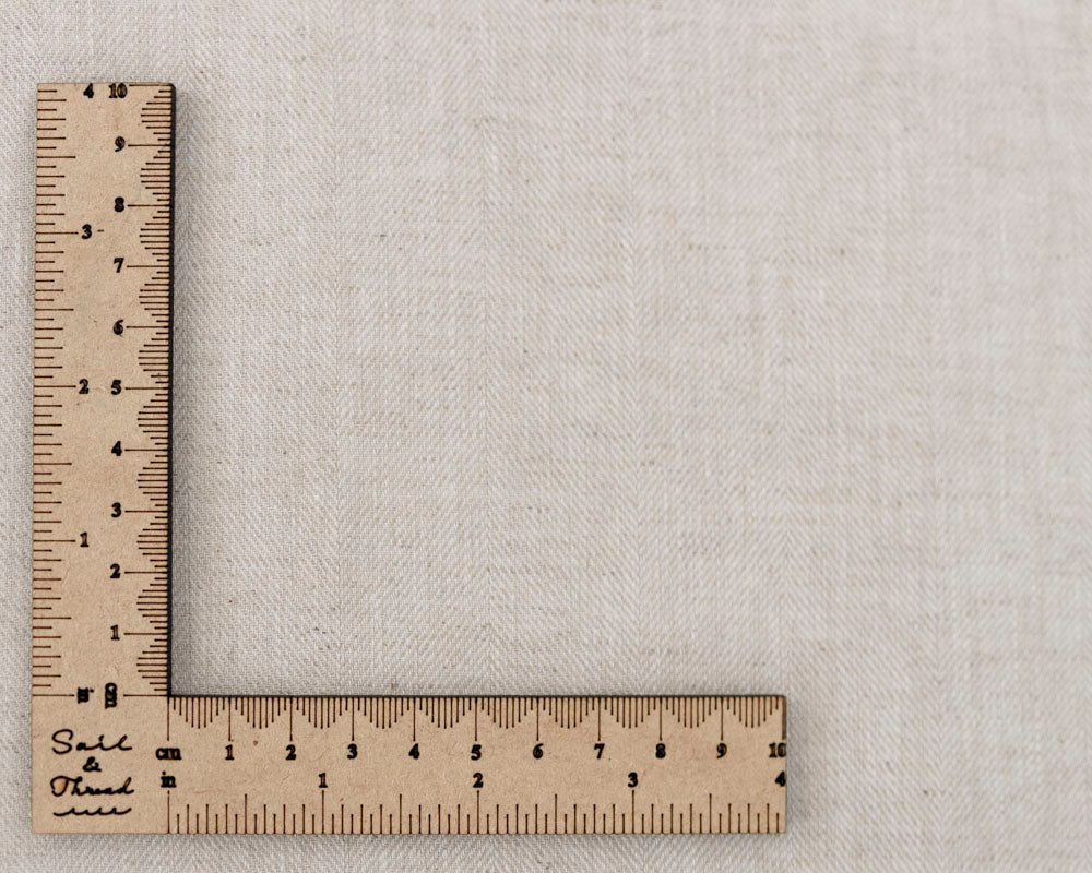 【kit】はかま - Mia コットンリネンヘリンボーン -