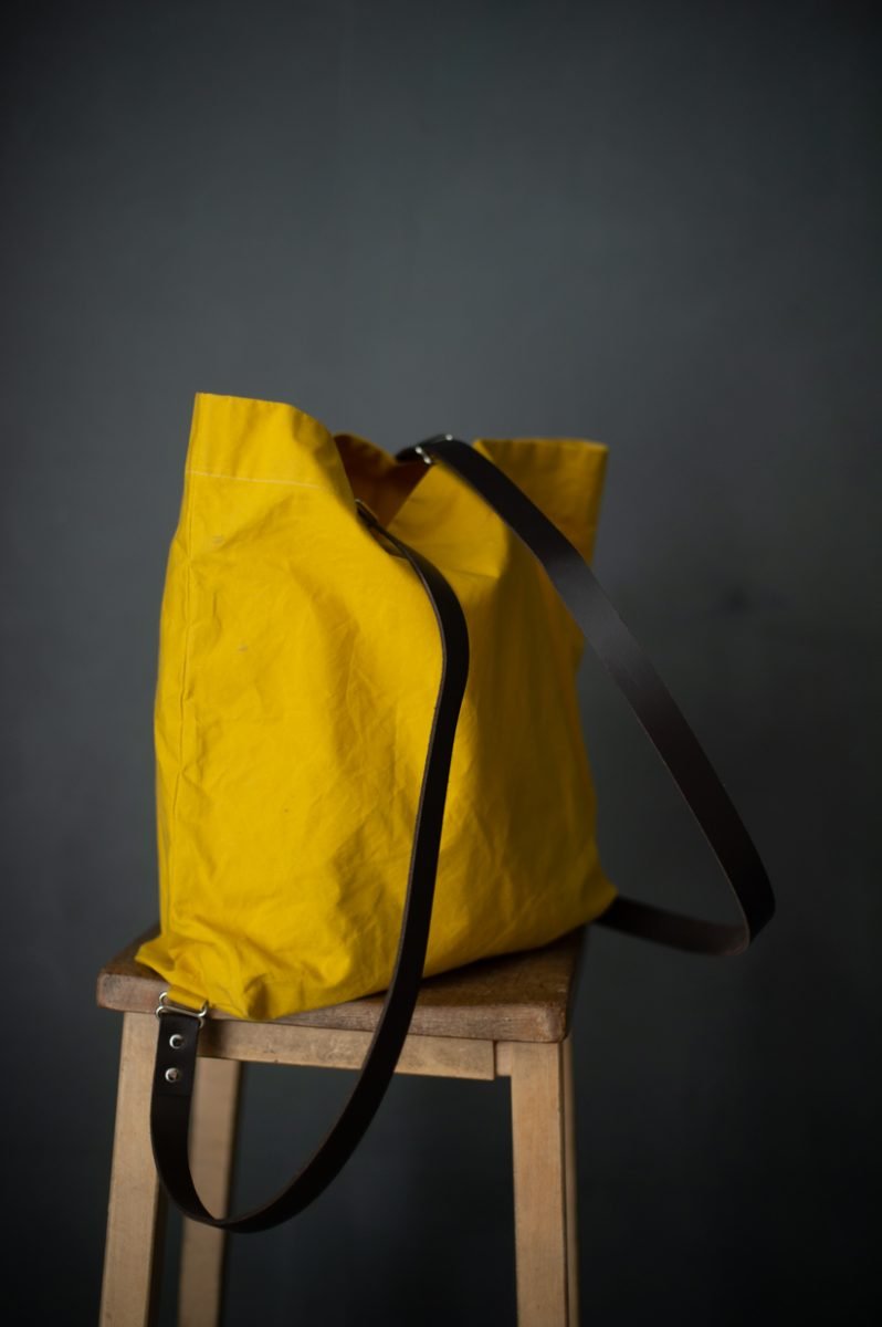 【Kit】The Costermonger Bag -Dry Organic Cotton Oilskin-