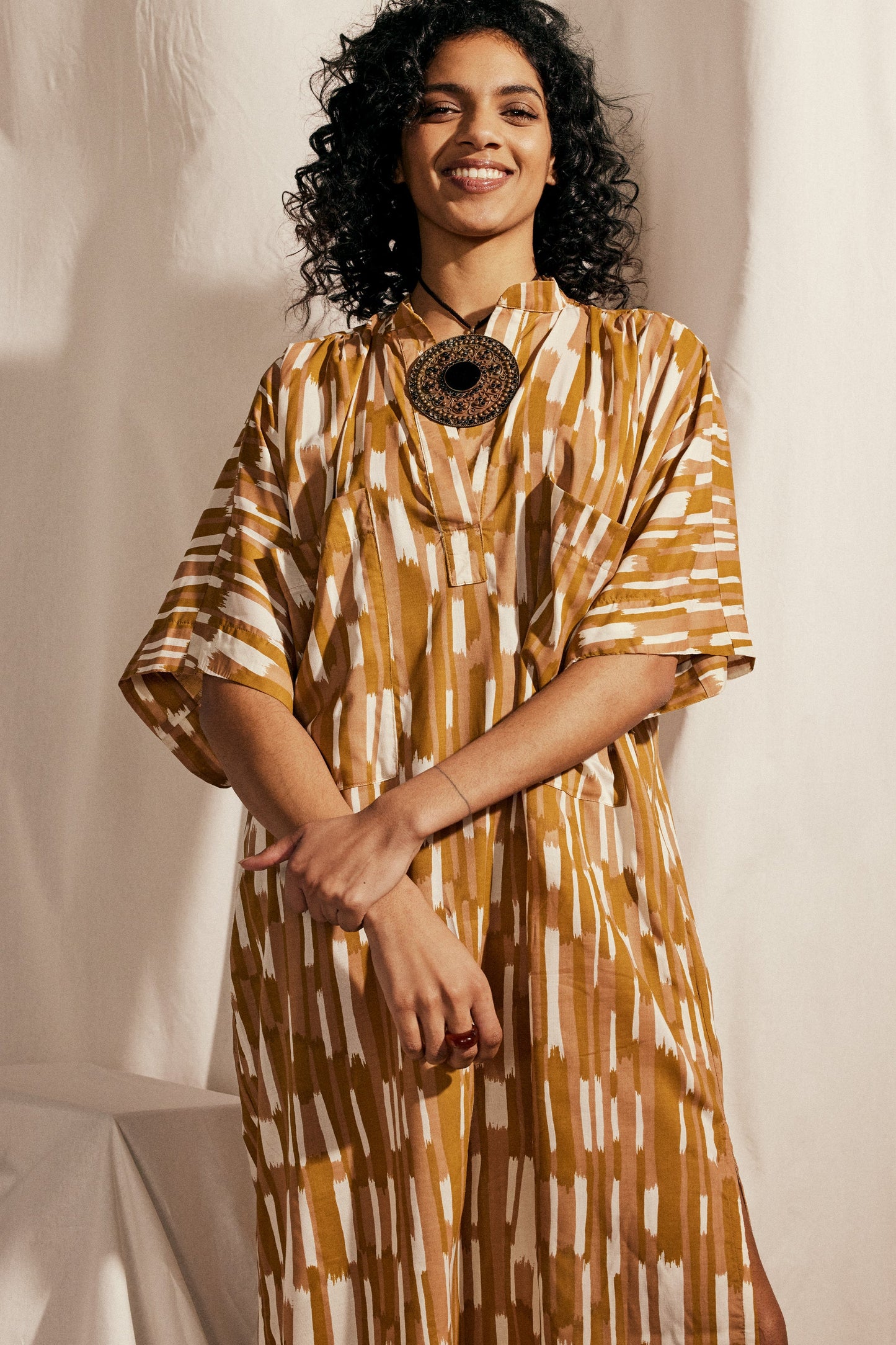 【Printed pattern】Robe Tunique