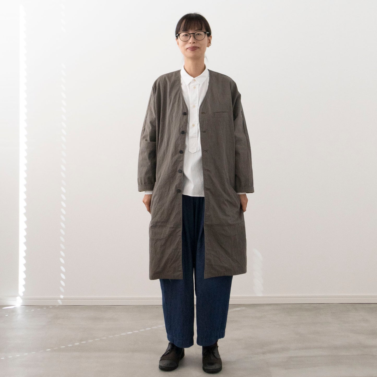 【Kit】Store Coat - Clay コットンナイロンギャバ -