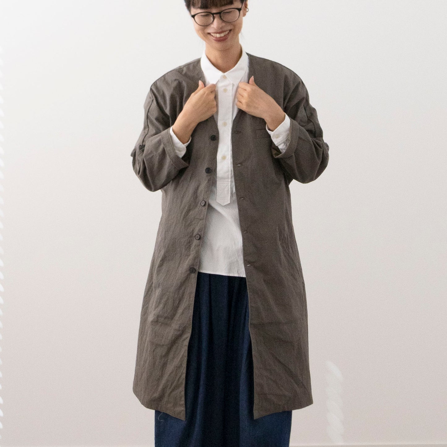 【Kit】Store Coat - Clay コットンナイロンギャバ -