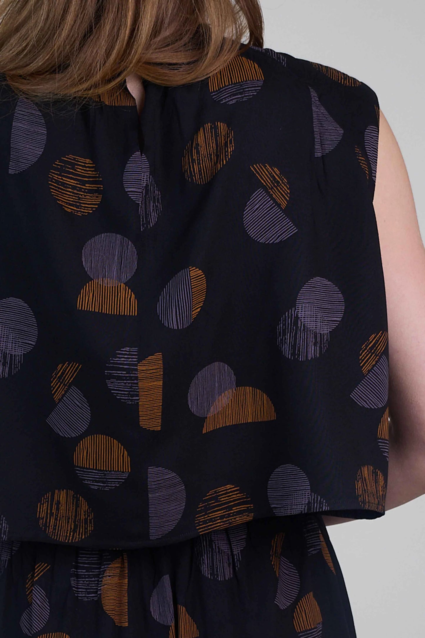 【Printed pattern】Top Epaulette