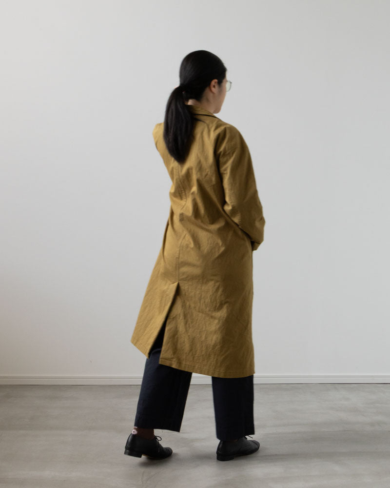 【Kit】Work coat - Clay コットンナイロンギャバ -