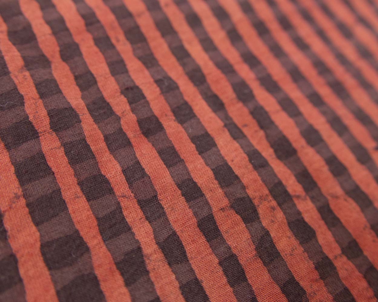 check - Red×brown