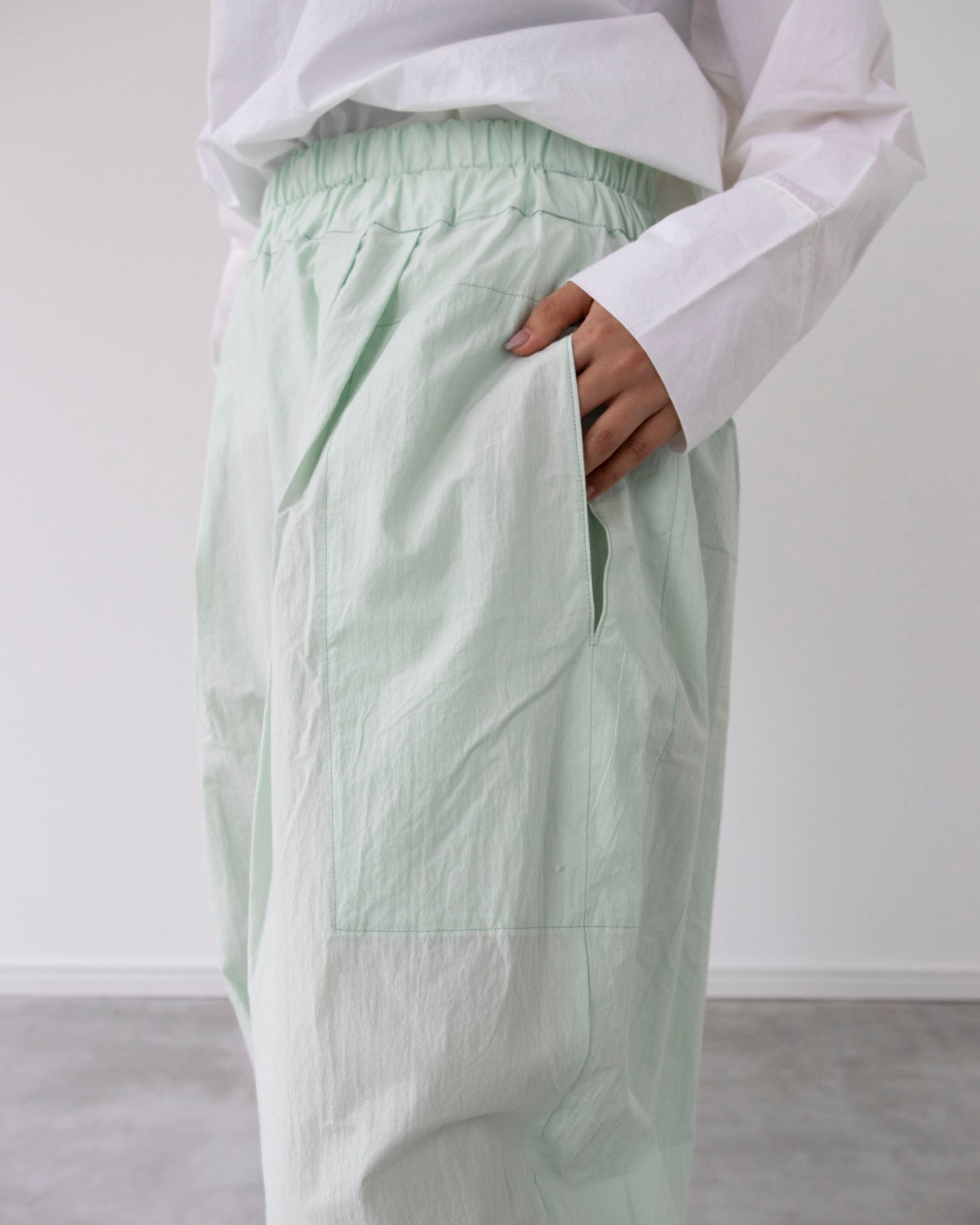 【Printed pattern】no.10 Barrel pants