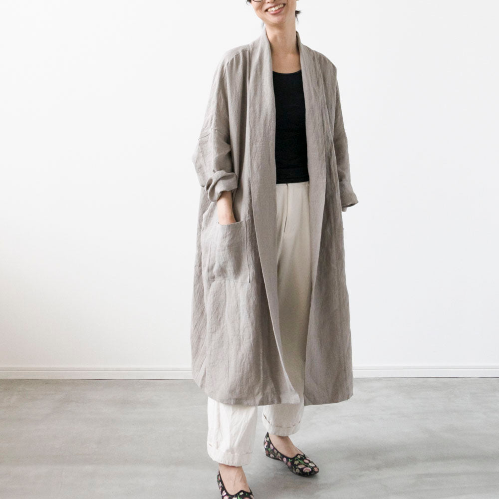 【Kit】Robe coat -Daruma Fabric Butterfly-