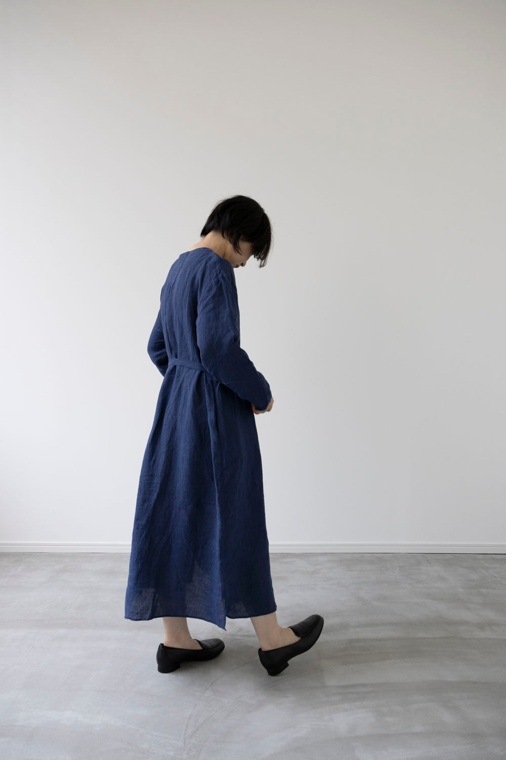 【Printed pattern】no.4 Front open one-piece