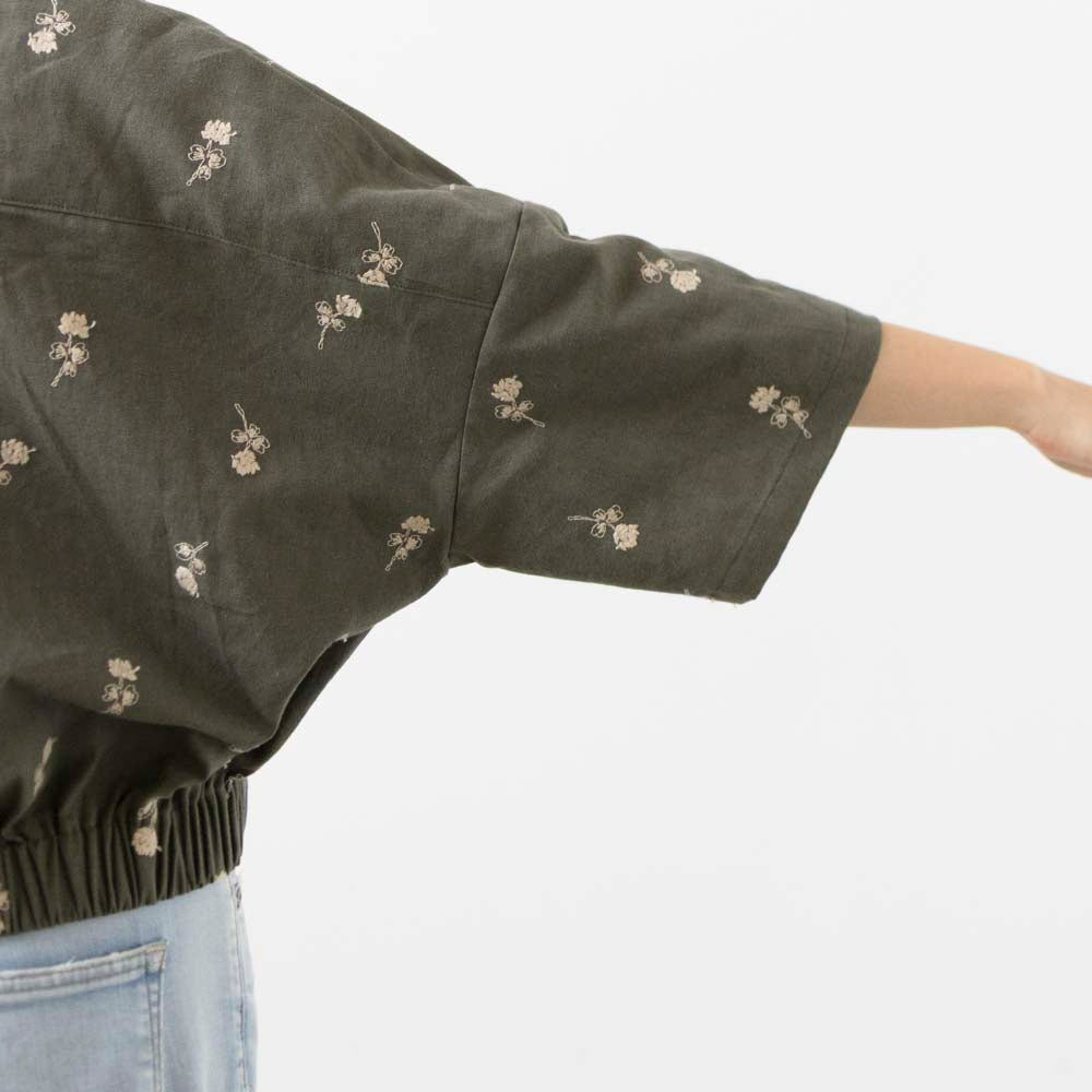 【Printed pattern】no.17 Drop Shoulder Pullover