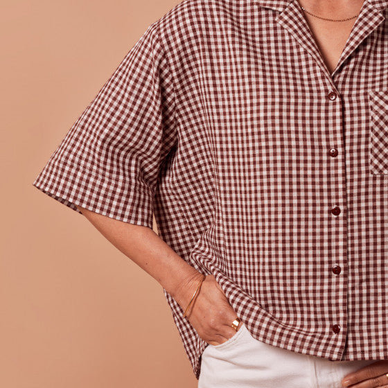 【Printed pattern】La Chemisette