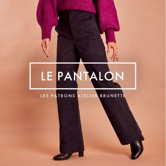 【Printed pattern】Le Pantalon