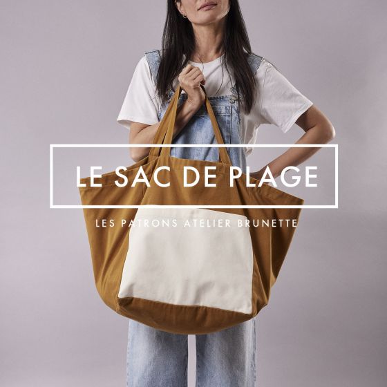 【Printed pattern】Le Sac de plage