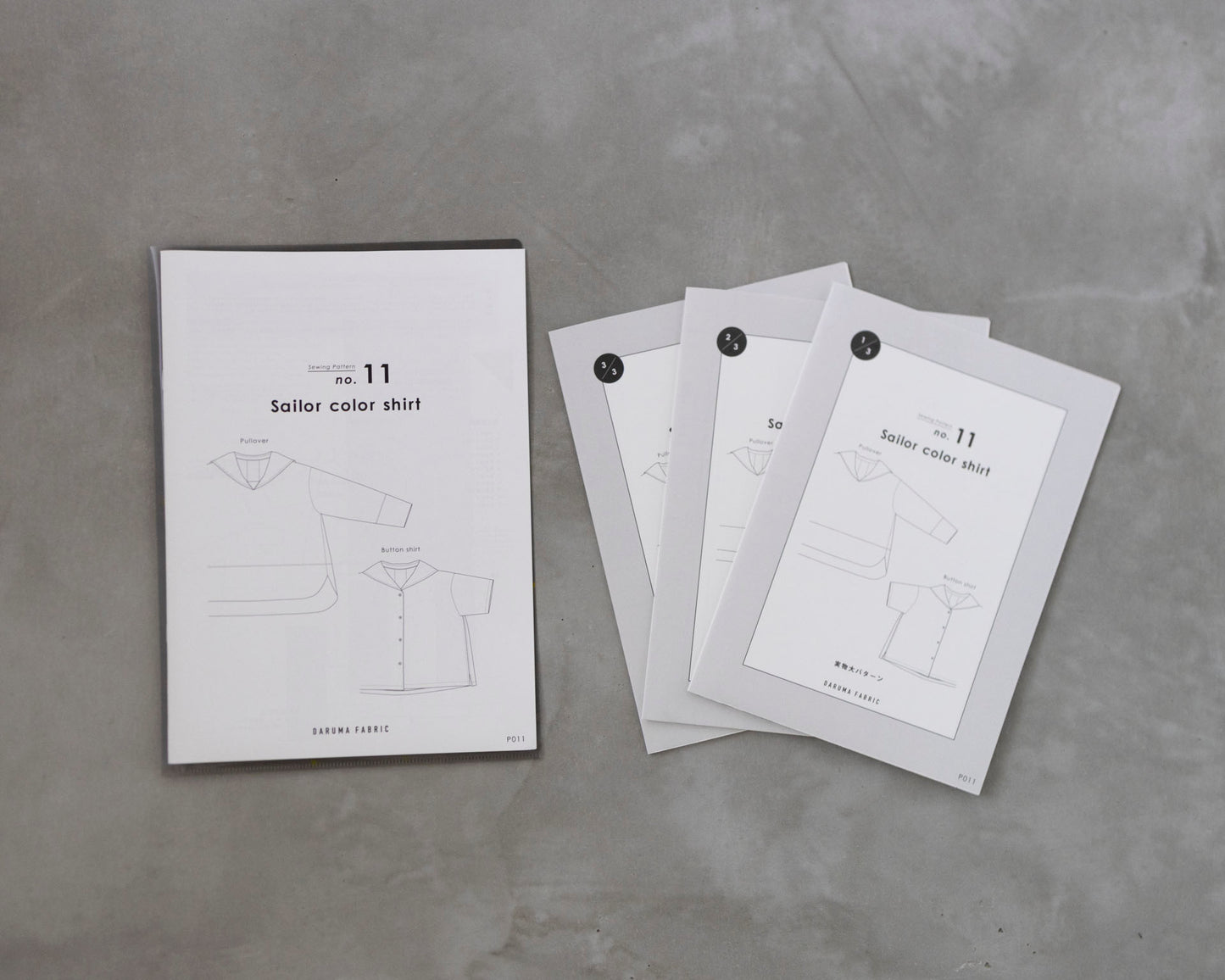 【Kit】Sailor color shirt - Paper タイプライター