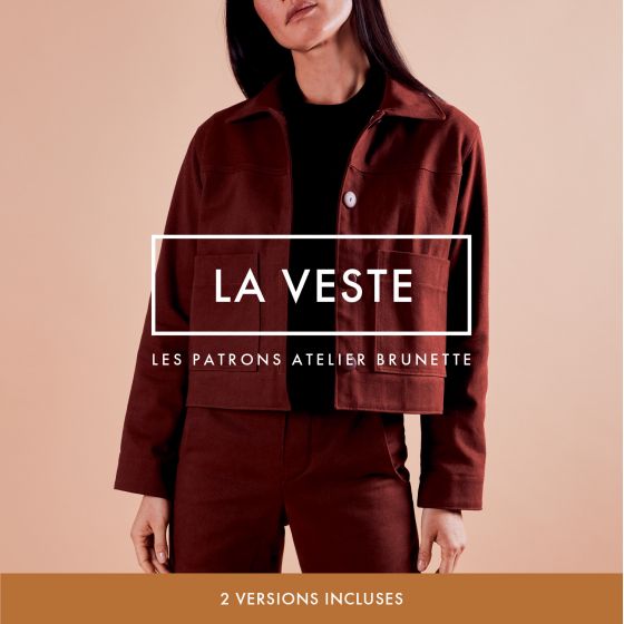 【Printed pattern】La Veste