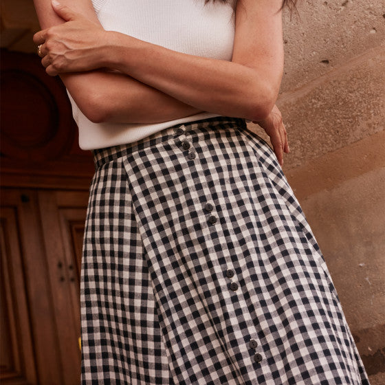【Printed pattern】LA Jupe