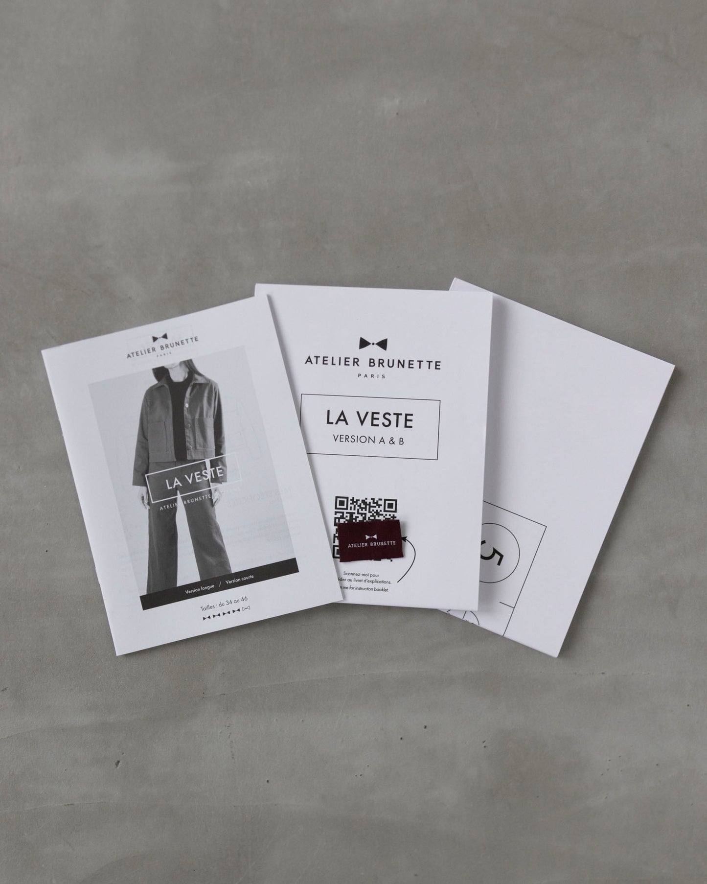 【Printed pattern】La Veste