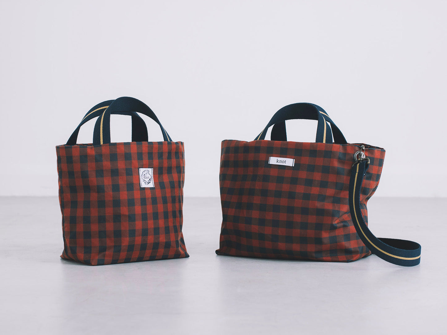 サンプルB / サイズSとL / Oilskin gingham
