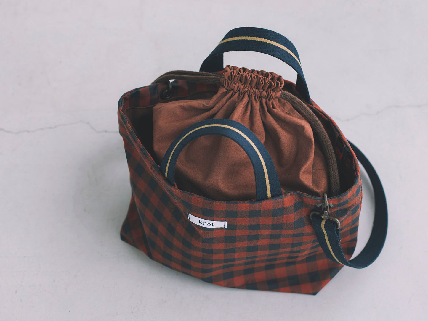 サンプルB / サイズ L / Oilskin gingham