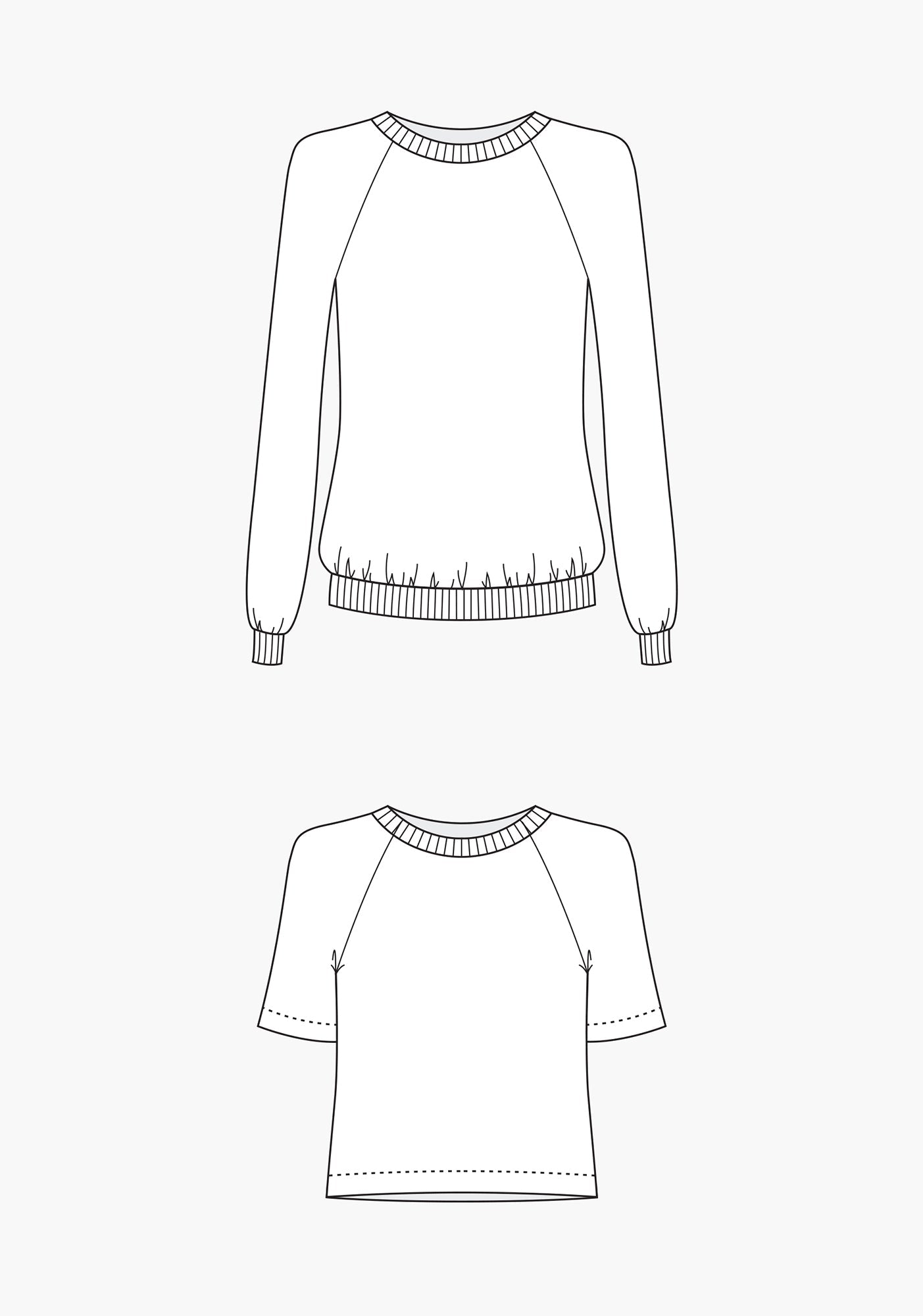 【Printed pattern】Linden Sweatshirt