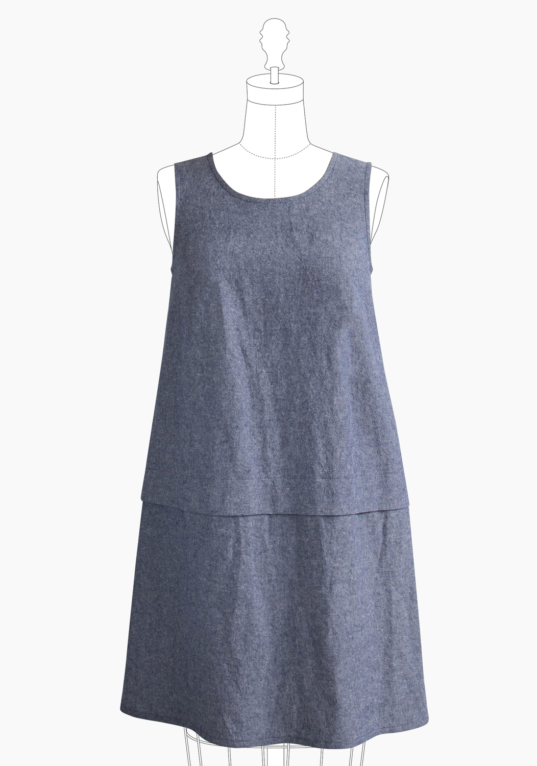 【Printed pattern】Willow Tank & Dress