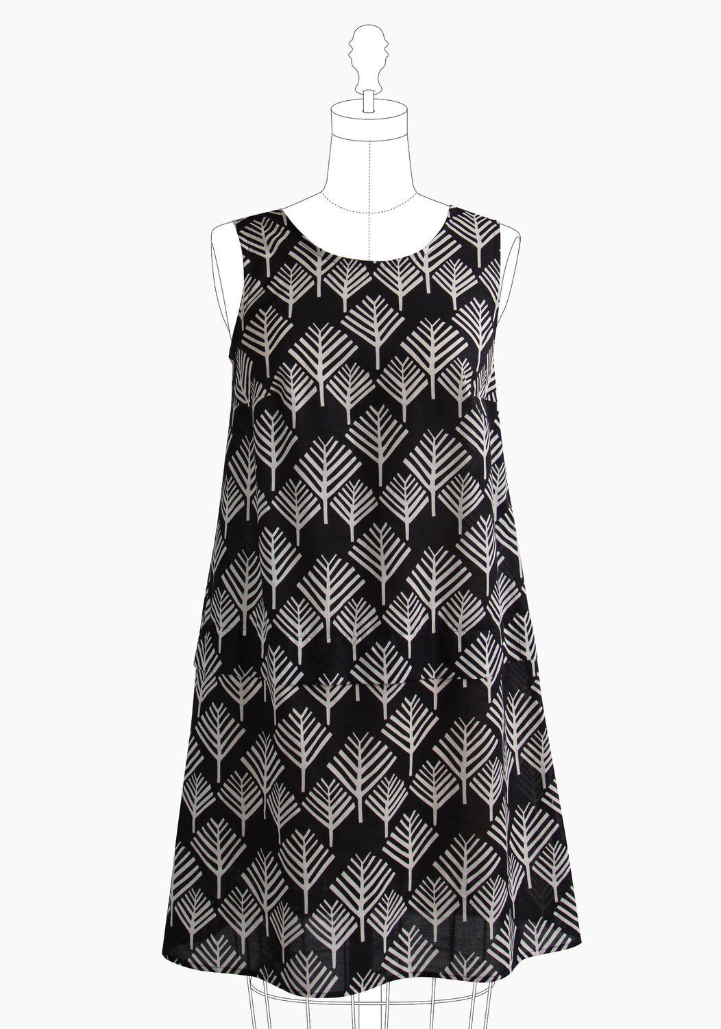 【Printed pattern】Willow Tank & Dress