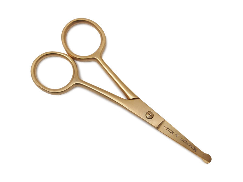 Short Blade Gold Scissors