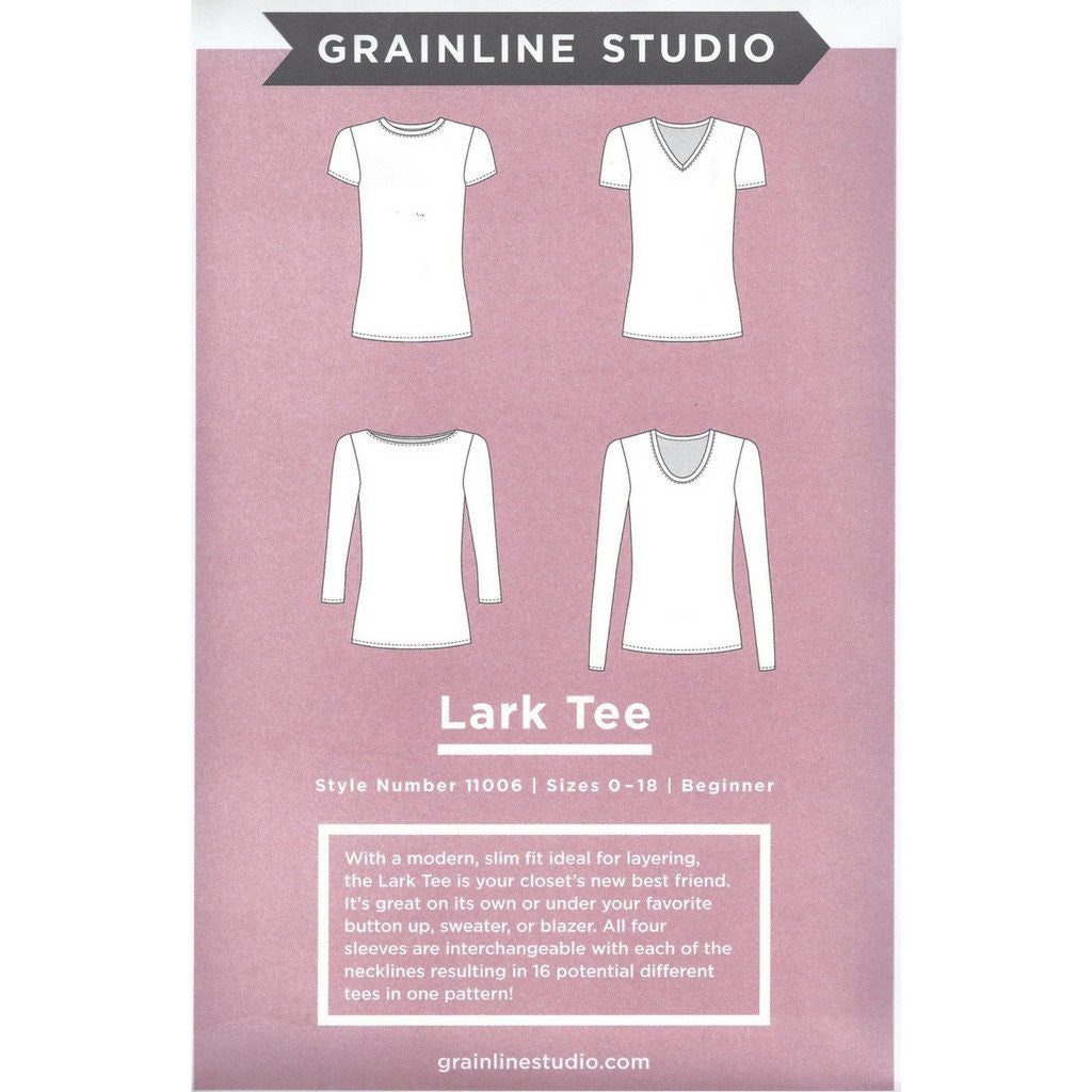 【Printed pattern】Lark Tee