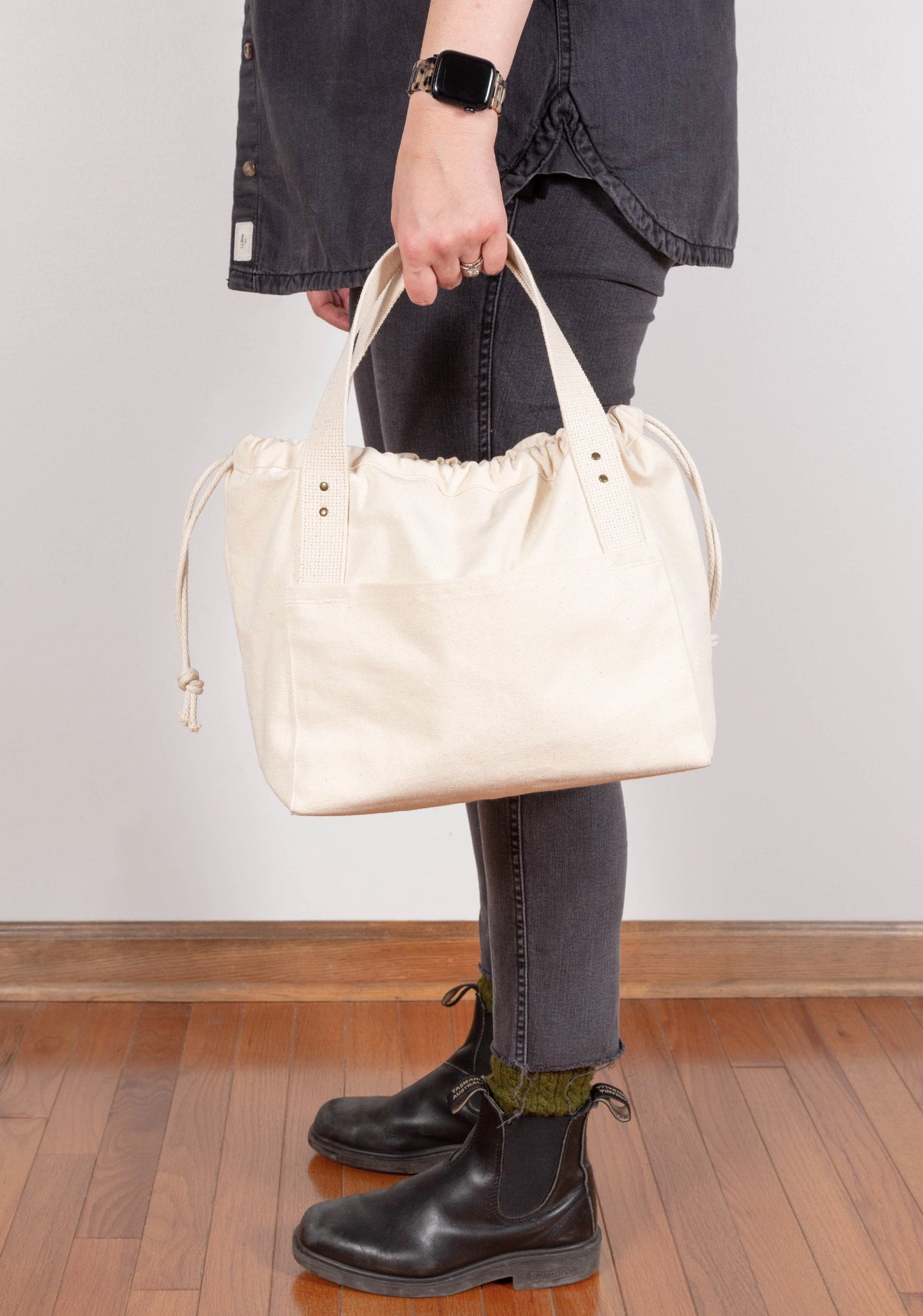 【Printed pattern】Town Bag